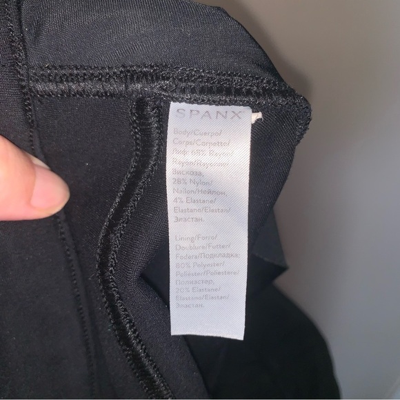 SPANX Black Ankle Cropped Pants Jegging - Picture 4 of 8